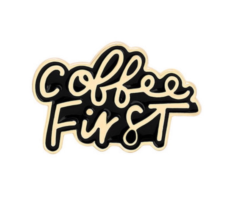 Coffee Enamel Pin