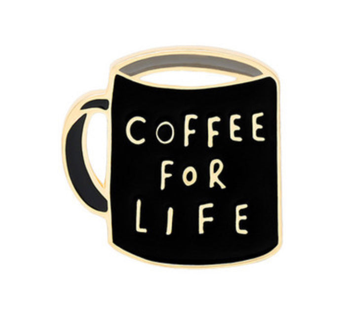 Coffee Enamel Pin