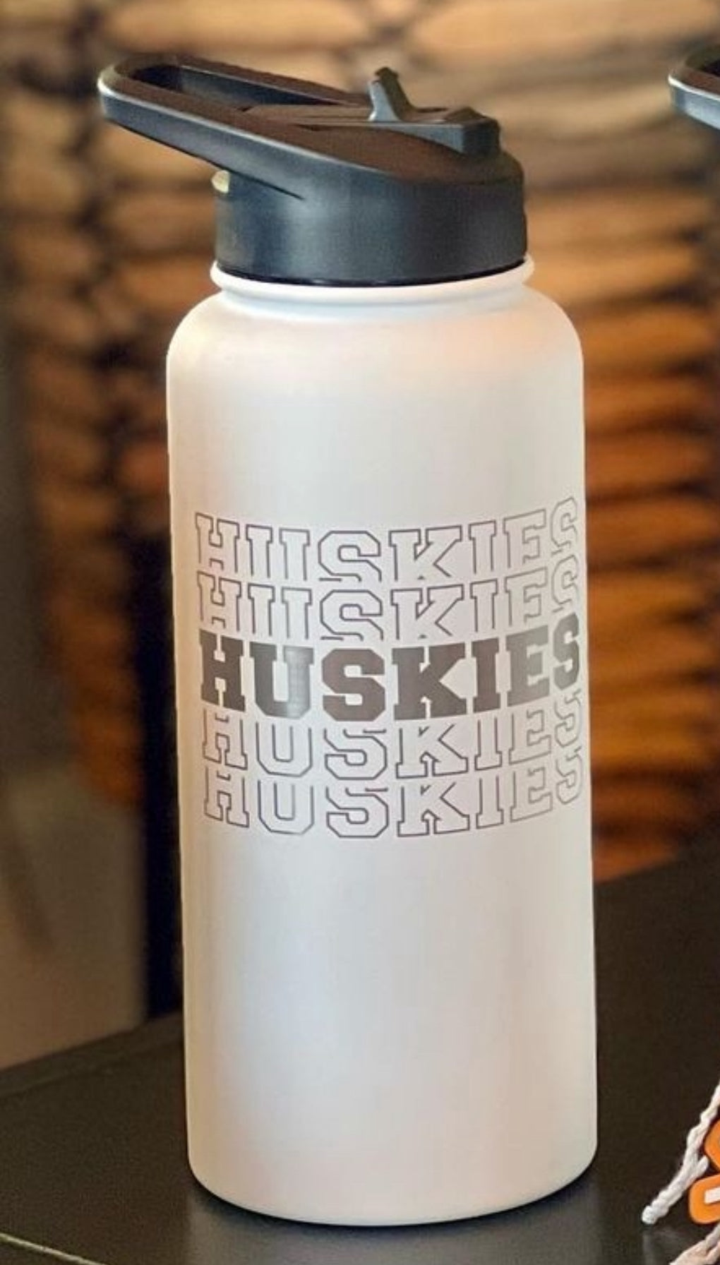 Husky 32oz Water Bottle-Choose your own design!