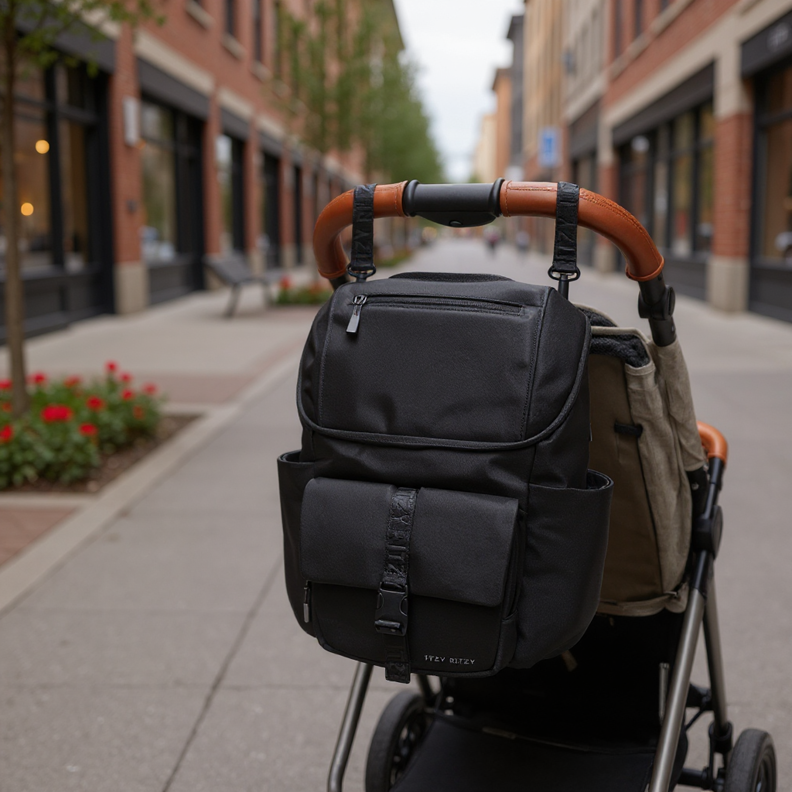 Belong Bucket Backpack™ – Modern Unisex Backpack: Black