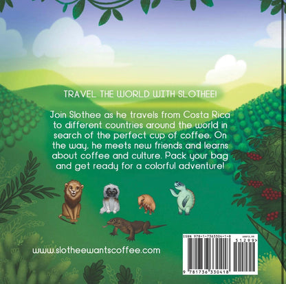 Slothee Wants Coffee Children's Book